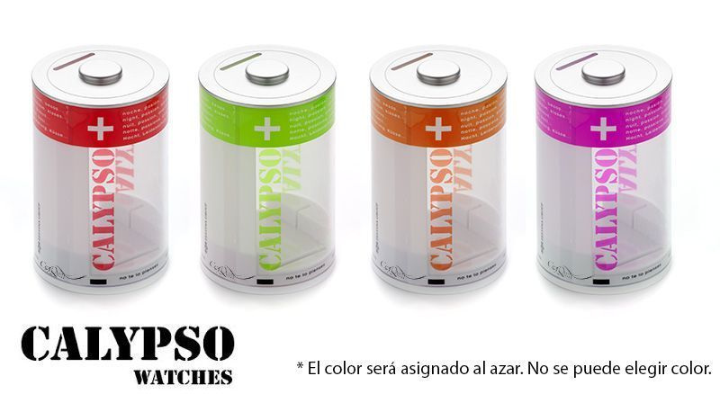 estuche reloj calypso